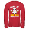 Halloween Boo Official Bee Inspector Funny Costume Men Women Shirt & Hoodie | siriusteestore