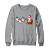 Halloween Christmas Santa's Reindeer Ghost Happy Ghost Funny Shirt & Sweatshirt | siriusteestore