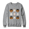 Halloween Coquette Bow Pumpkin Ghost Spooky Boo Women Girl Shirt & Sweatshirt | siriusteestore