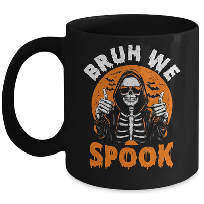 Halloween Costume Boys Girls Skeleton Bruh Halloween Funny Mug | siriusteestore