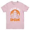 Halloween Costume Boys Girls Skeleton Bruh Halloween Funny Youth Shirt | siriusteestore