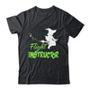 Halloween Costume Witch Women Girls Horror Flight Instructor Shirt & Tank Top | siriusteestore