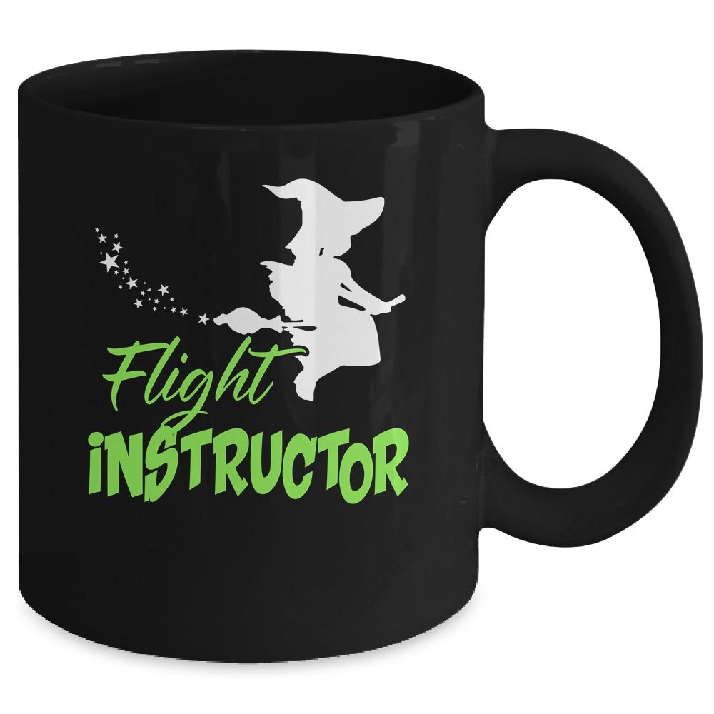 Halloween Costume Witch Women Girls Horror Flight Instructor Mug | siriusteestore