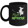 Halloween Costume Witch Women Girls Horror Flight Instructor Mug | siriusteestore