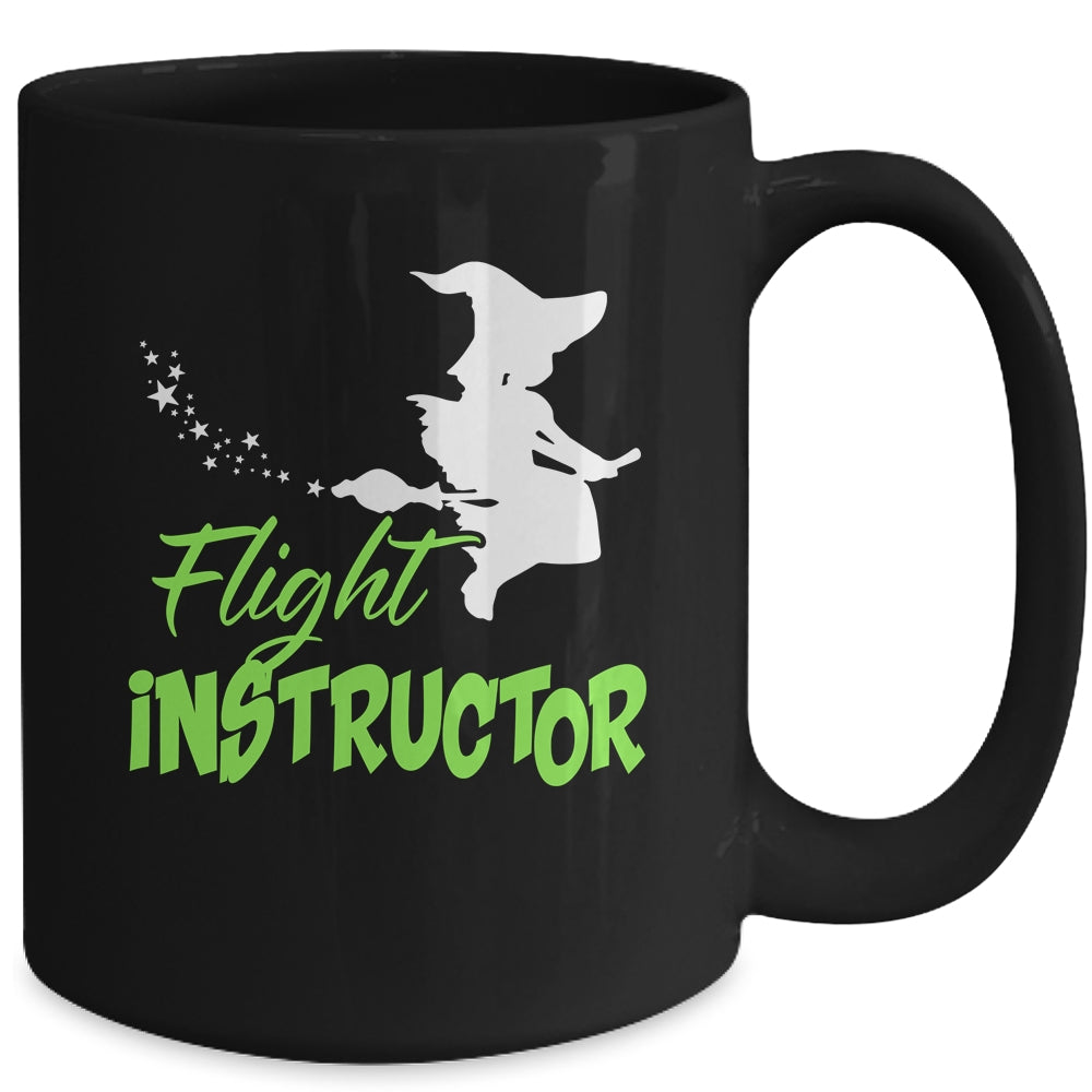 Halloween Costume Witch Women Girls Horror Flight Instructor Mug | siriusteestore