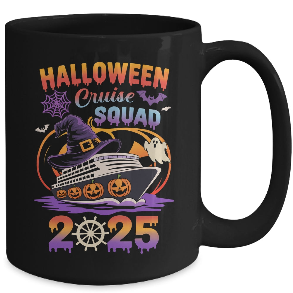 Halloween Cruise Squad 2025 Matching Cruising Crew Vacation Mug | siriusteestore