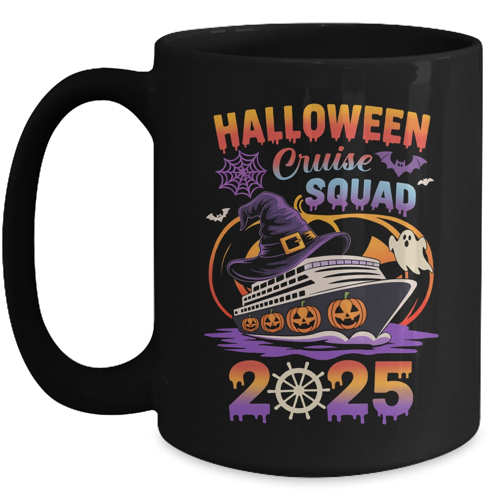 Halloween Cruise Squad 2025 Matching Cruising Crew Vacation Mug | siriusteestore