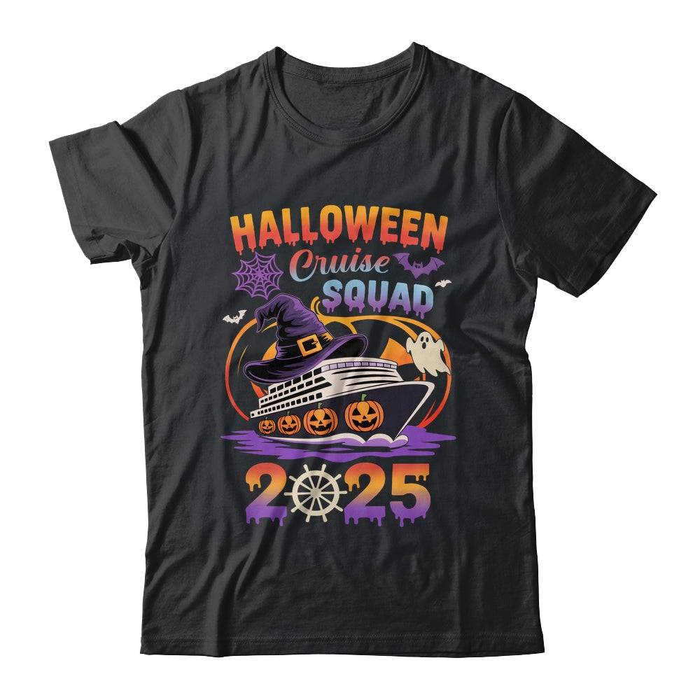 Halloween Cruise Squad 2025 Matching Cruising Crew Vacation Shirt & Hoodie | siriusteestore