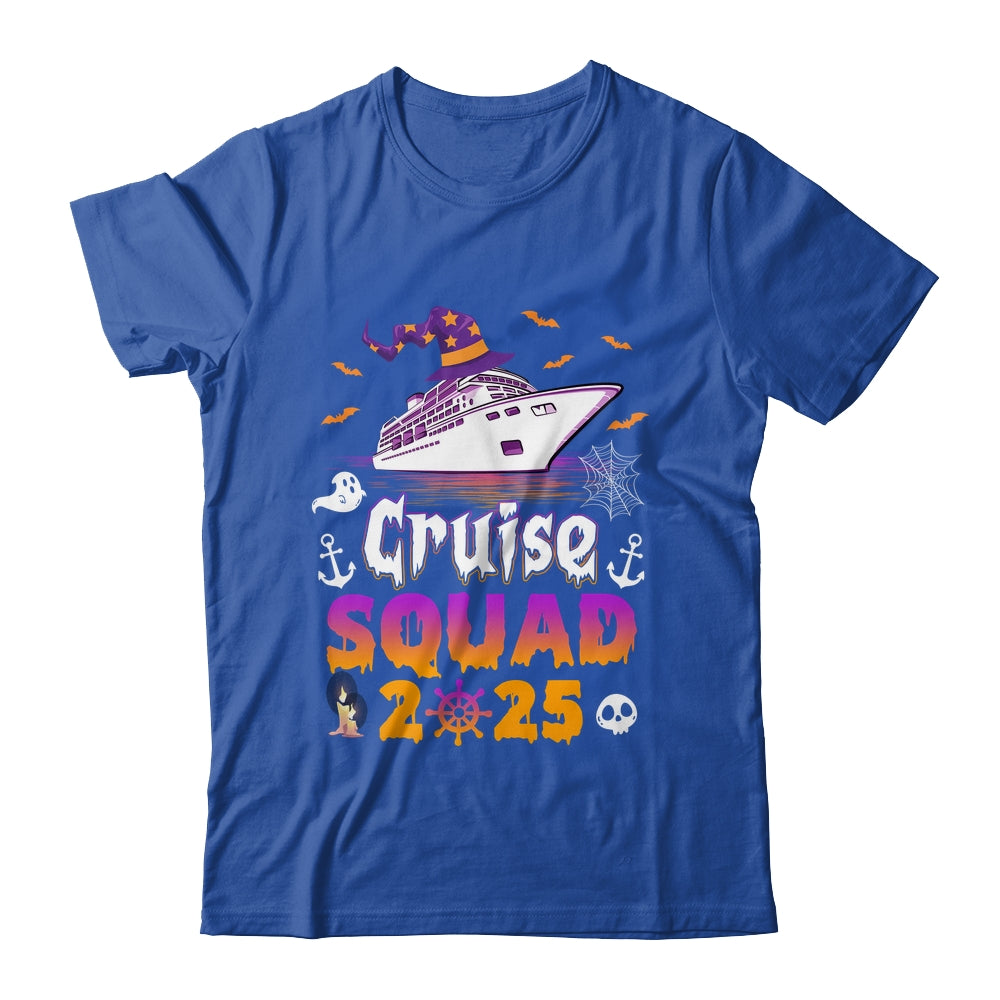Halloween Cruise Squad 2025 Matching Family Cruising Crew Shirt & Hoodie | siriusteestore