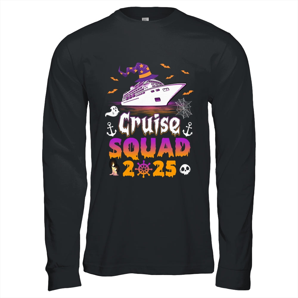 Halloween Cruise Squad 2025 Matching Family Cruising Crew Shirt & Hoodie | siriusteestore