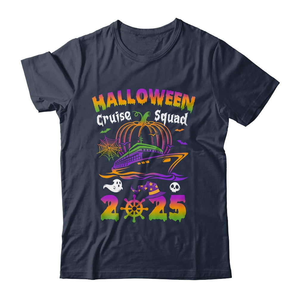 Halloween Cruise Squad 2025 Pumpkin Spooky Season Family Shirt & Hoodie | siriusteestore