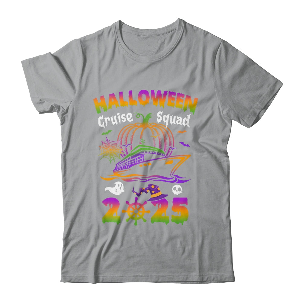 Halloween Cruise Squad 2025 Pumpkin Spooky Season Family Shirt & Hoodie | siriusteestore