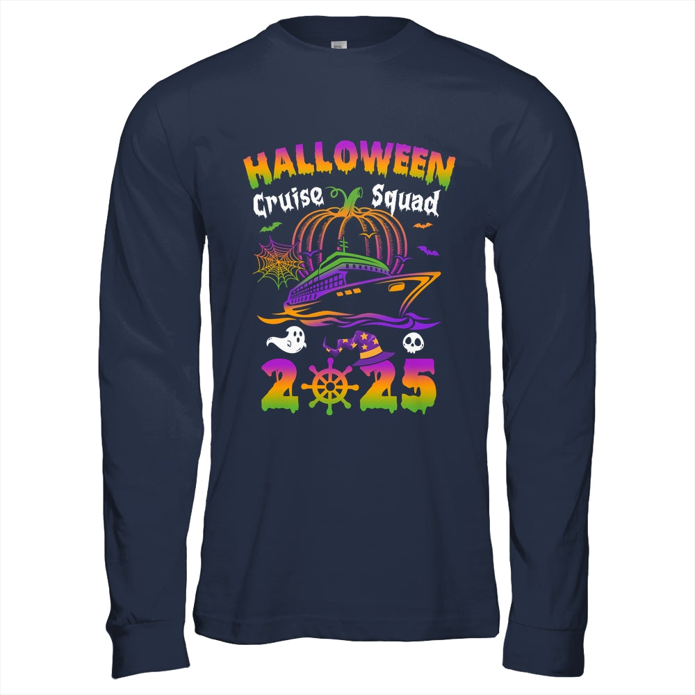 Halloween Cruise Squad 2025 Pumpkin Spooky Season Family Shirt & Hoodie | siriusteestore