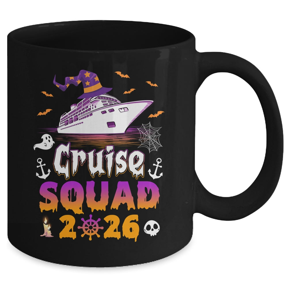 Halloween Cruise Squad 2026 Matching Family Cruising Crew Mug | siriusteestore
