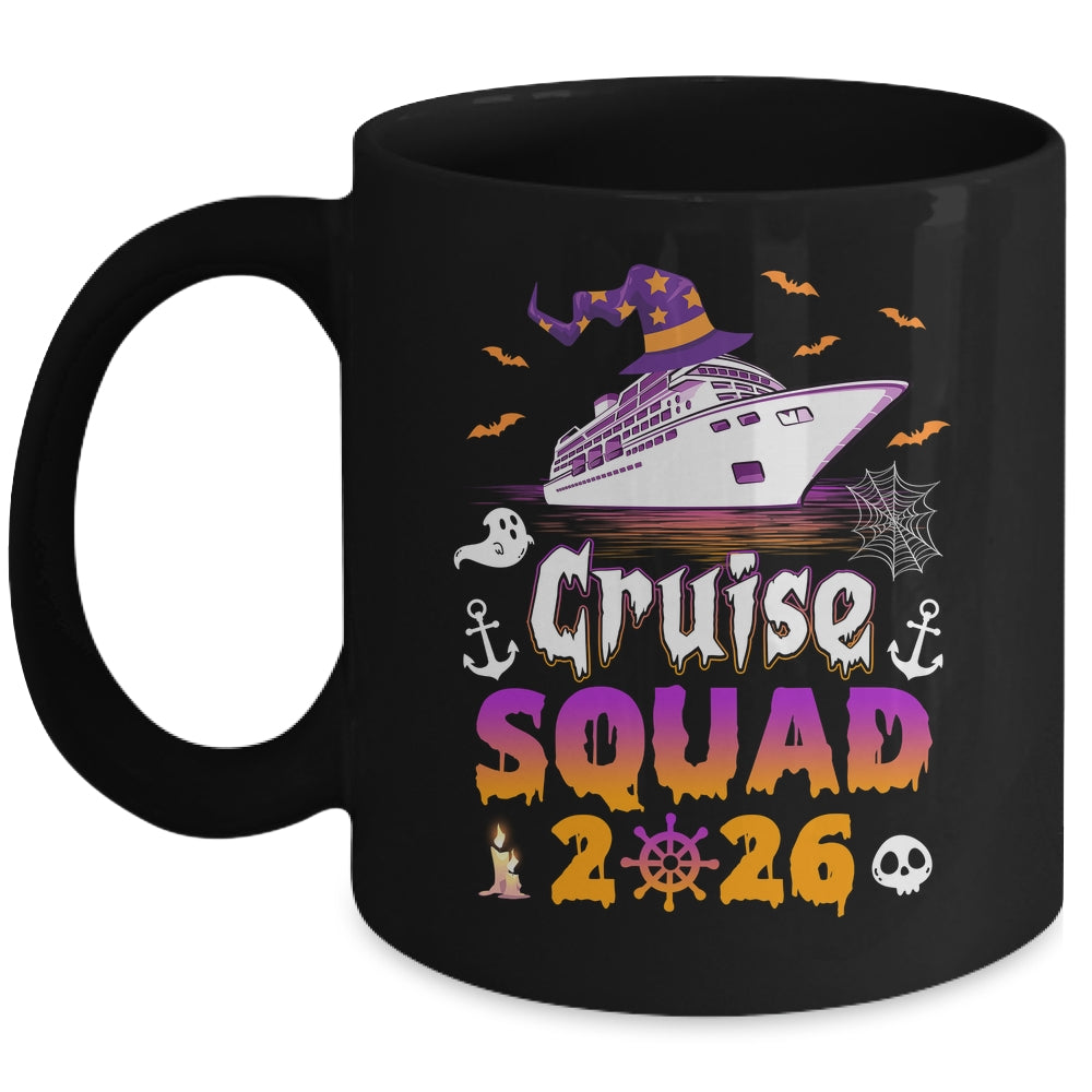 Halloween Cruise Squad 2026 Matching Family Cruising Crew Mug | siriusteestore