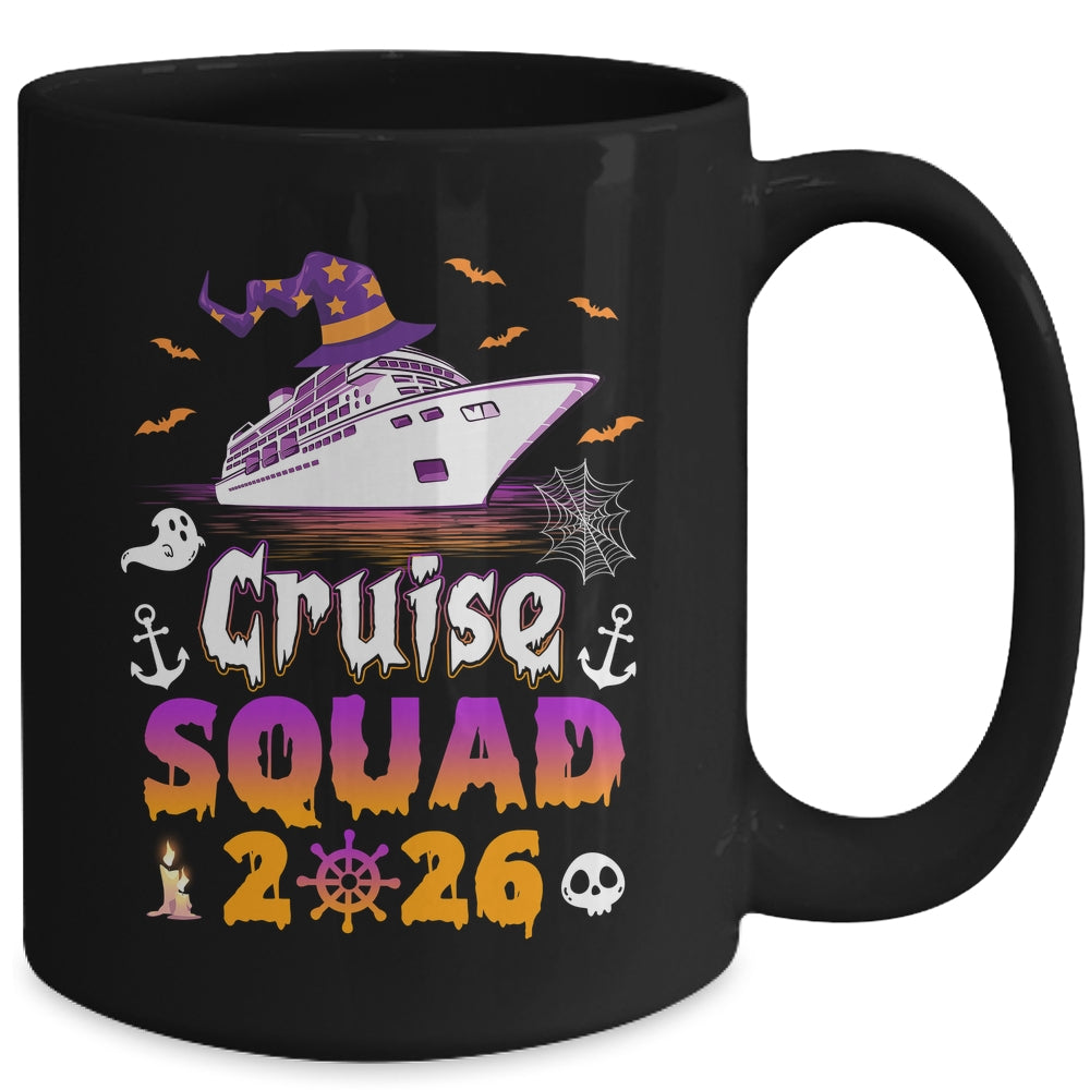 Halloween Cruise Squad 2026 Matching Family Cruising Crew Mug | siriusteestore