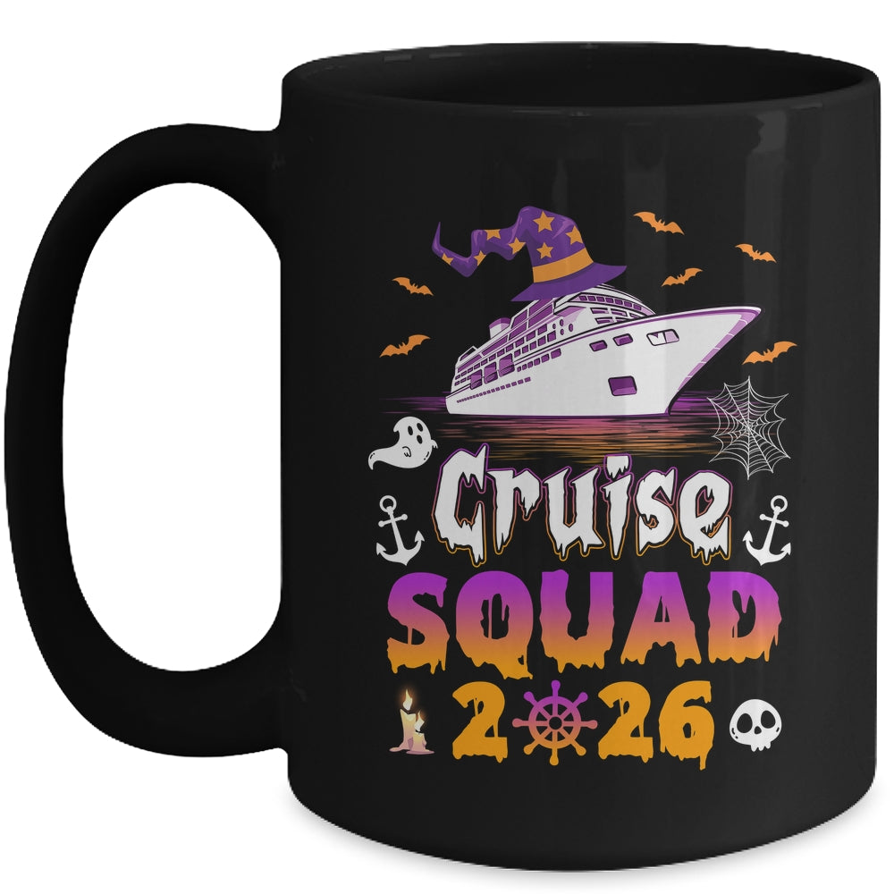 Halloween Cruise Squad 2026 Matching Family Cruising Crew Mug | siriusteestore