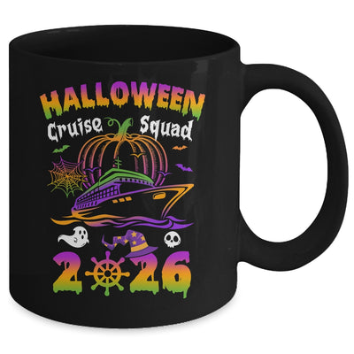 Halloween Cruise Squad 2026 Pumpkin Spooky Season Family Mug | siriusteestore