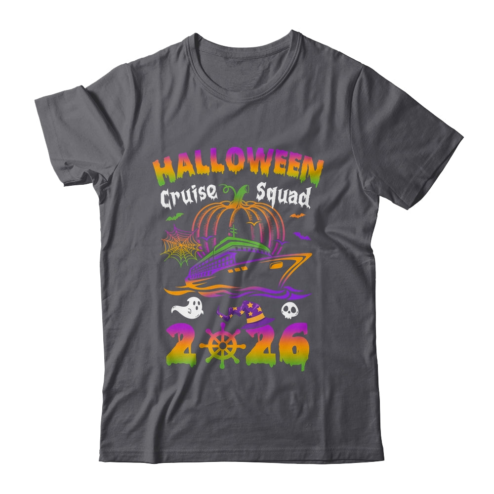 Halloween Cruise Squad 2026 Pumpkin Spooky Season Family Shirt & Sweatshirt | siriusteestore