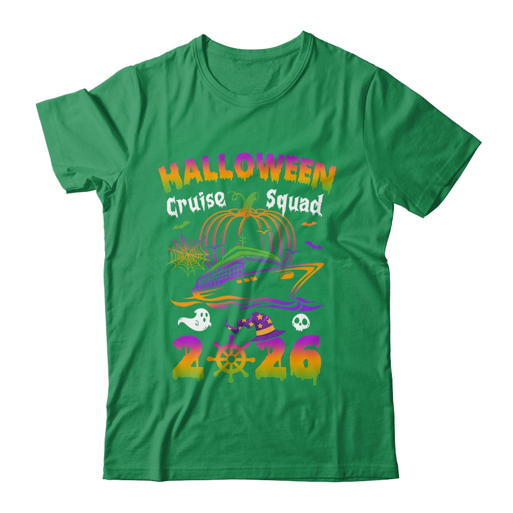 Halloween Cruise Squad 2026 Pumpkin Spooky Season Family Shirt & Sweatshirt | siriusteestore