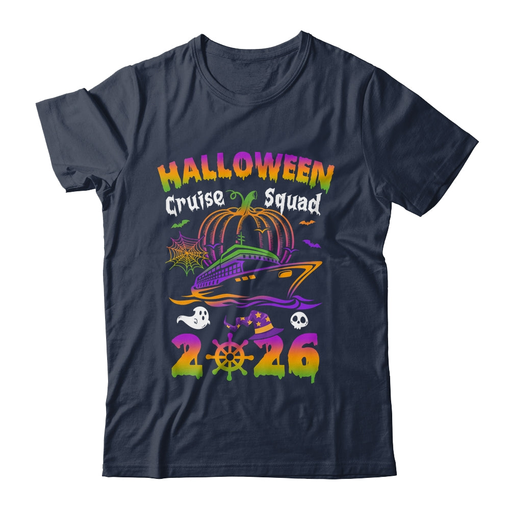 Halloween Cruise Squad 2026 Pumpkin Spooky Season Family Shirt & Sweatshirt | siriusteestore