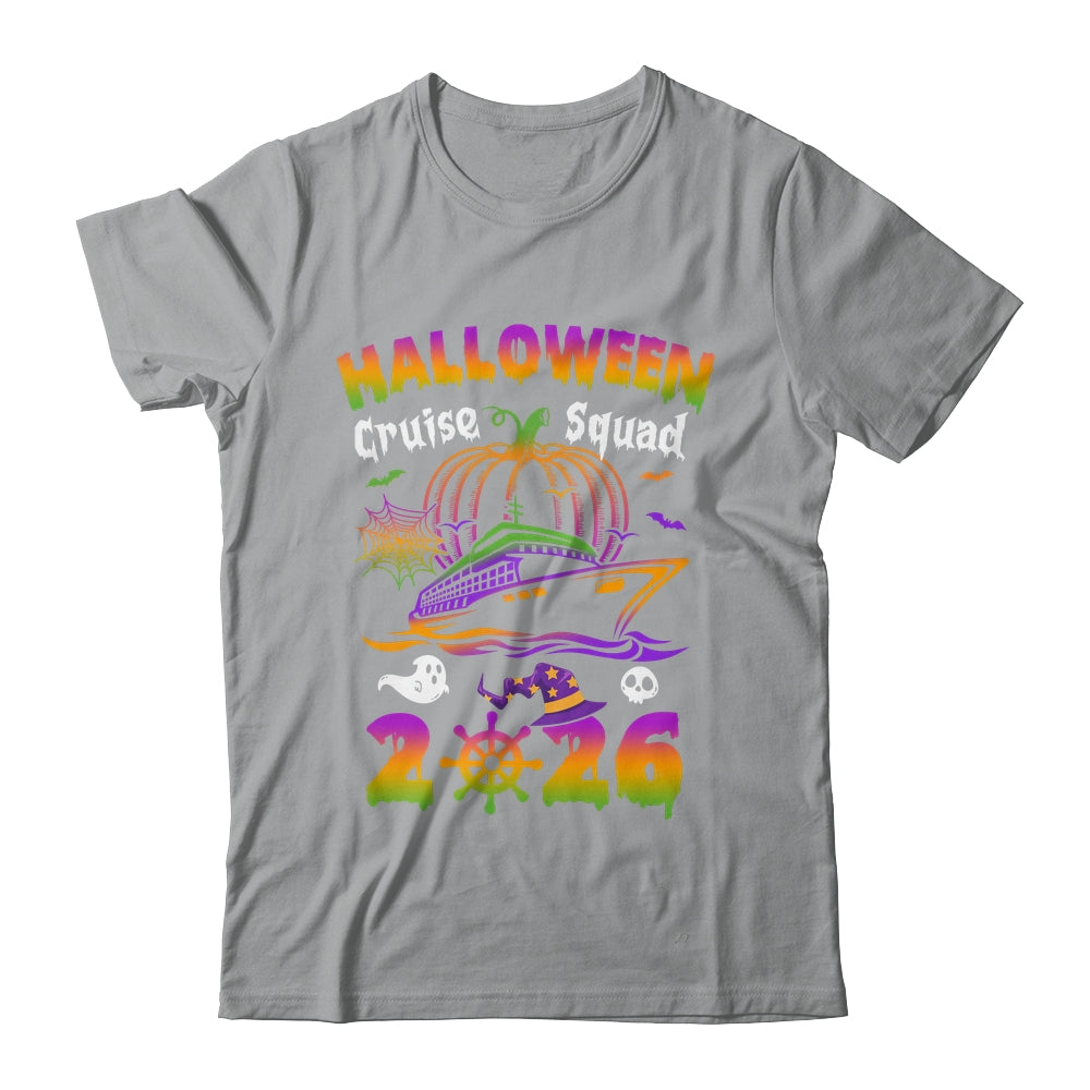 Halloween Cruise Squad 2026 Pumpkin Spooky Season Family Shirt & Sweatshirt | siriusteestore