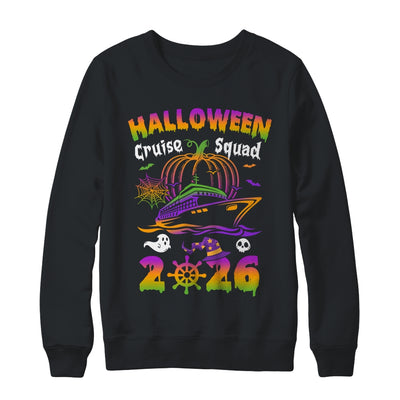 Halloween Cruise Squad 2026 Pumpkin Spooky Season Family Shirt & Sweatshirt | siriusteestore