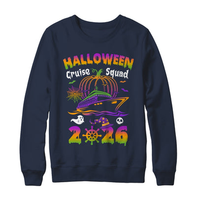 Halloween Cruise Squad 2026 Pumpkin Spooky Season Family Shirt & Sweatshirt | siriusteestore