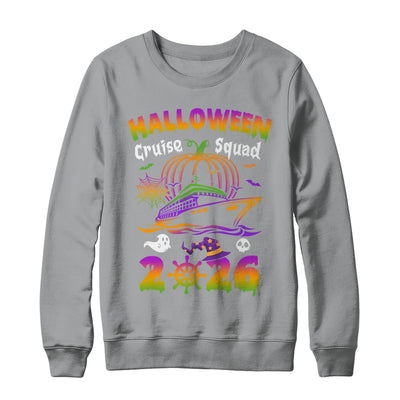 Halloween Cruise Squad 2026 Pumpkin Spooky Season Family Shirt & Sweatshirt | siriusteestore