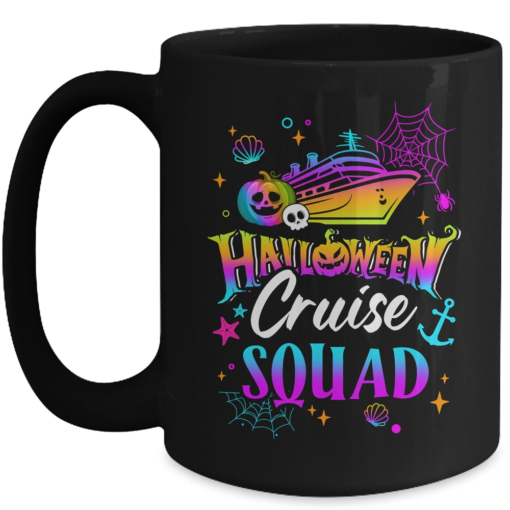 Halloween Cruise Squad Matching Family Cruising Crew Mug | siriusteestore