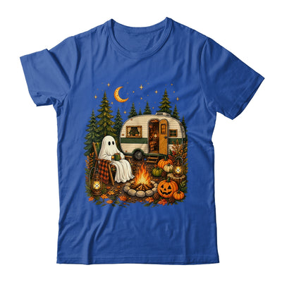 Halloween Ghost RV Camper Camping Fall Moon Night Funny Shirt & Hoodie | siriusteestore