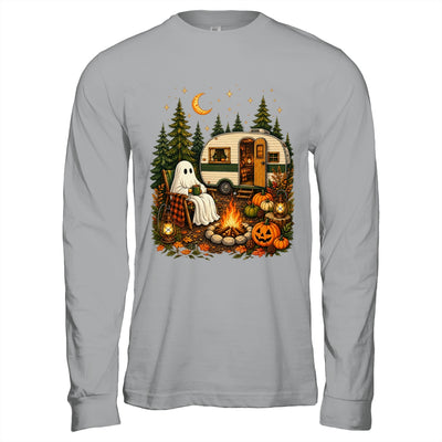 Halloween Ghost RV Camper Camping Fall Moon Night Funny Shirt & Hoodie | siriusteestore