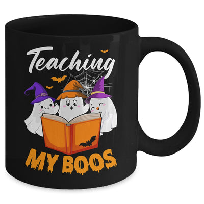 Halloween Ghost Teachers Teaching My Boos Costume Women Men Mug | siriusteestore