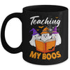 Halloween Ghost Teachers Teaching My Boos Costume Women Men Mug | siriusteestore