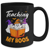 Halloween Ghost Teachers Teaching My Boos Costume Women Men Mug | siriusteestore