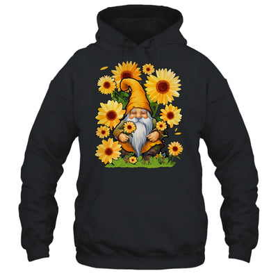 Halloween Gnomes Sunflower Autumn Pumpkin Fall Knomes Shirt & Tank Top | siriusteestore