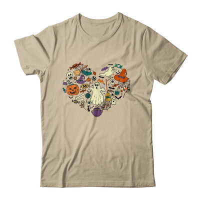 Halloween Heart Women Cute Vintage Graphic Halloween Party Shirt & Sweatshirt | siriusteestore