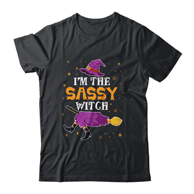 Halloween I'm The Sassy Witch Funny Costume Women Girls Shirt & Sweatshirt | siriusteestore