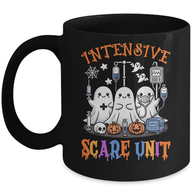 Halloween Intensive Care Scare Unit Ghost Nurse ICU Nursing Mug | siriusteestore