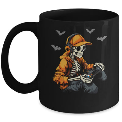 Halloween Skeleton Costume Gamer Video Gaming Boys Men Kids Mug | siriusteestore