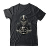 Halloween Skeleton Football Player Spooky Sports Graphic Shirt & Hoodie | siriusteestore