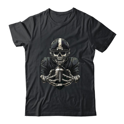 Halloween Skeleton Football Player Spooky Sports Graphic Shirt & Hoodie | siriusteestore