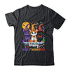 Halloween Thanksgiving Christmas 2024 Hallothanksmas Cats Shirt & Sweatshirt | siriusteestore