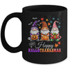 Halloween Thanksgiving Christmas Gnomes Happy HalloThanksMas Mug | siriusteestore