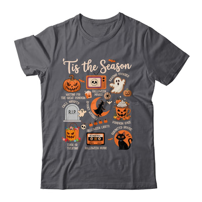Halloween Tis The Season Spooky Witch Pumpkin Fall Retro Shirt & Sweatshirt | siriusteestore