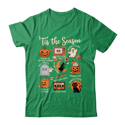 Halloween Tis The Season Spooky Witch Pumpkin Fall Retro Shirt & Sweatshirt | siriusteestore