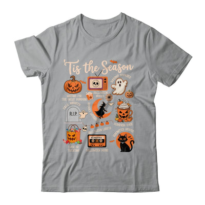 Halloween Tis The Season Spooky Witch Pumpkin Fall Retro Shirt & Sweatshirt | siriusteestore