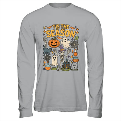 Halloween Vibes Spooky Season Pumpkin Witch Tis The Season Shirt & Hoodie | siriusteestore