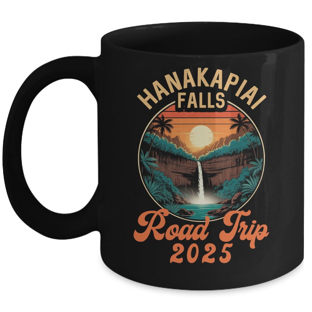Hanakapiai Falls Road Trip 2025 Summer Vacation Family Mug | siriusteestore