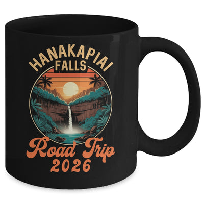 Hanakapiai Falls Road Trip 2026 Summer Vacation Family Mug | siriusteestore